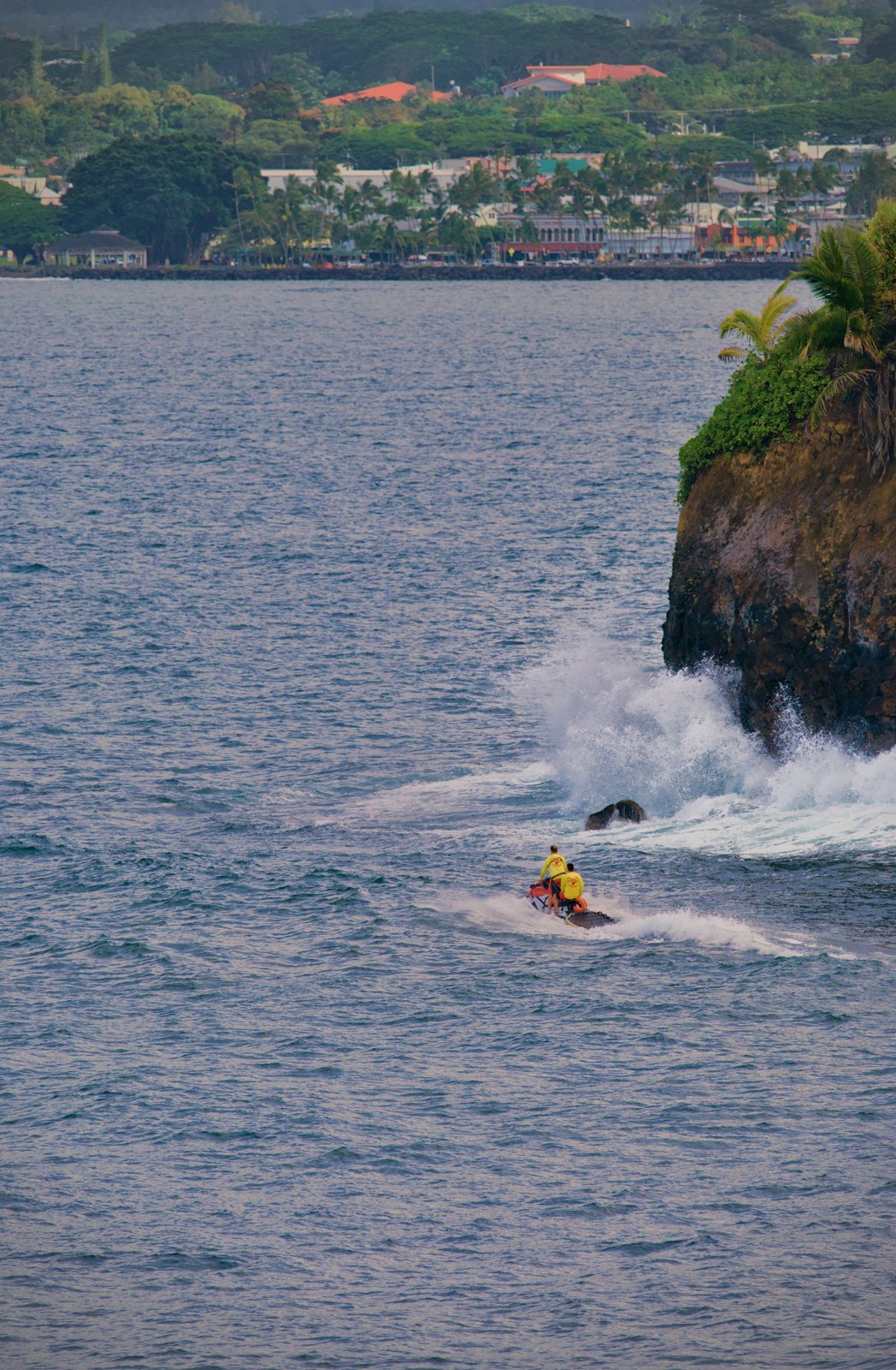 Lifeguards on jetski
