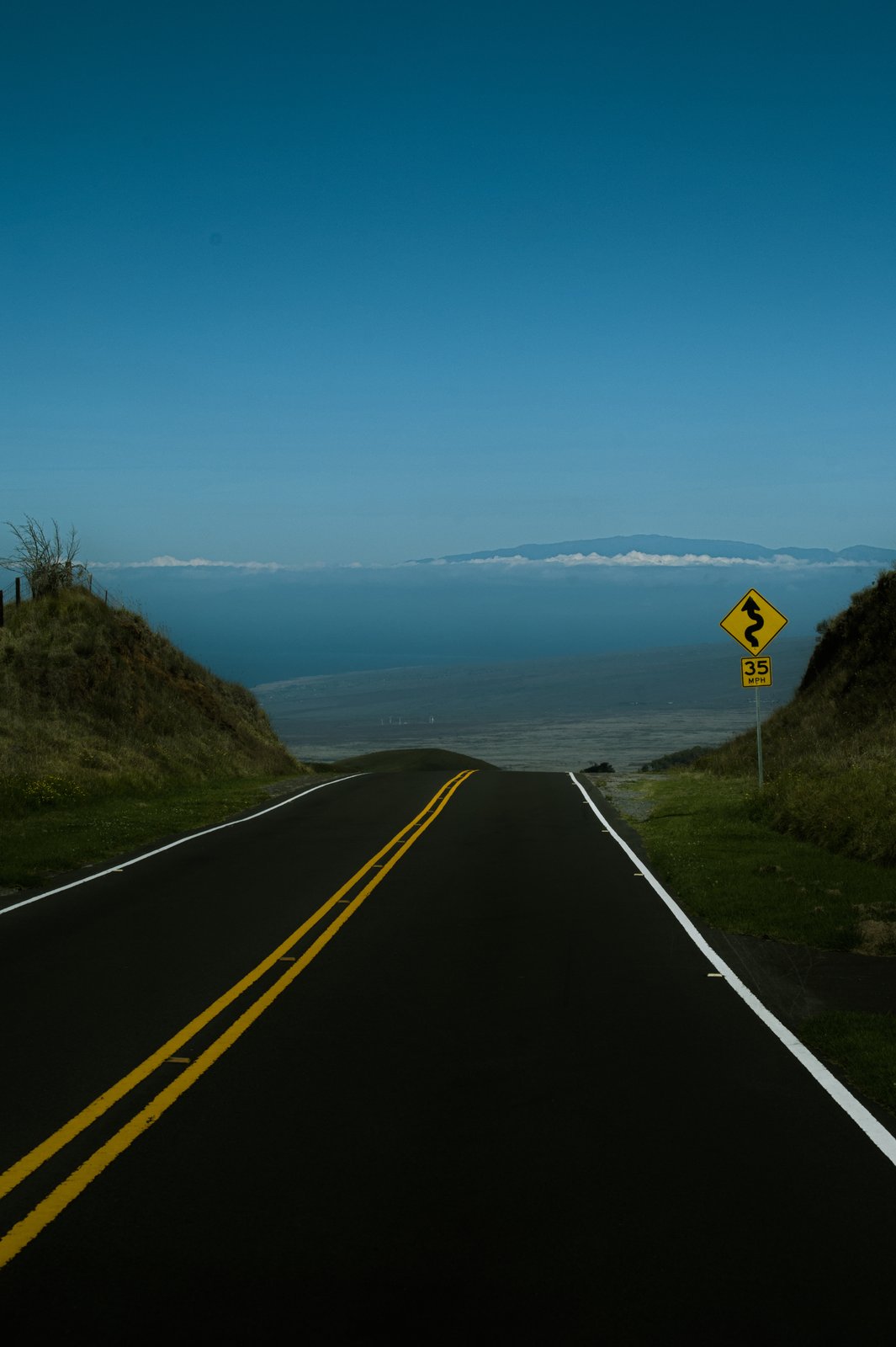 Haleakala over the Kohala Plains
